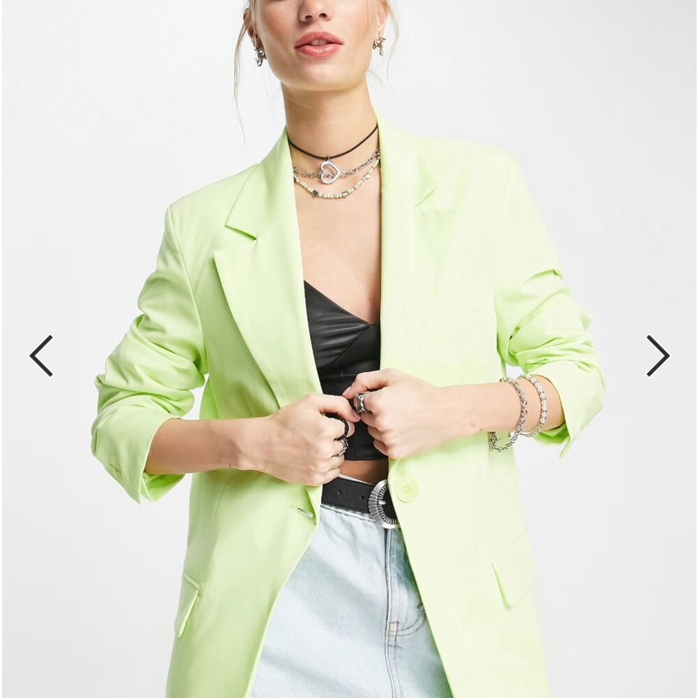 Lime Green Women's Blazer